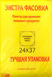 Полиэтиленовый пакет ПНД фасовочный 24х37х8 экстра 450/20 в Самаре - купить оптом от производителя ПК Котово Полимер
