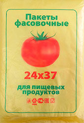 Полиэтиленовый пакет ПНД фасовочный 24х37х8 помидор 400/20 в Самаре - купить оптом от производителя ПК Котово Полимер